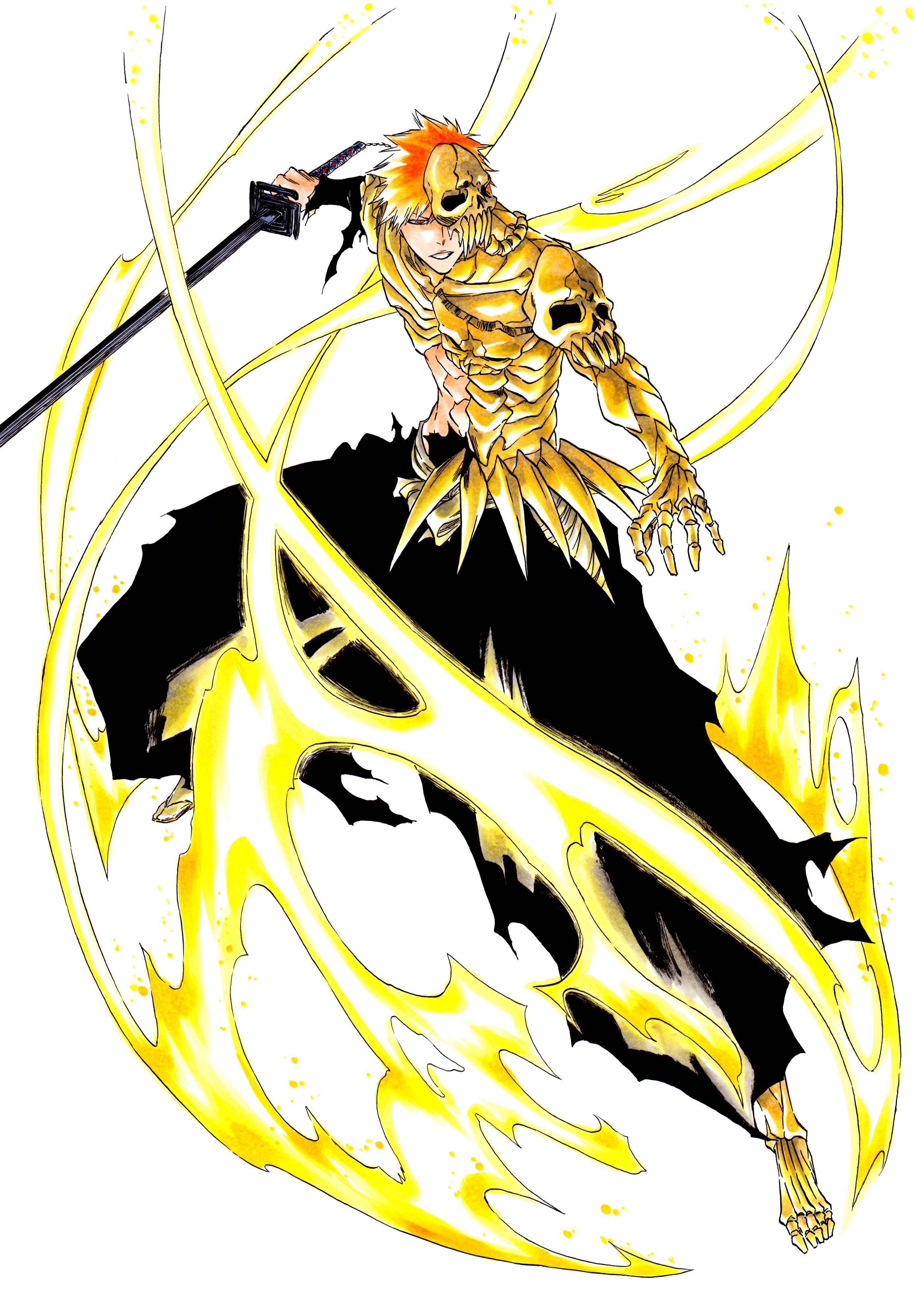 ファンアート] 一護のヘルバース ホロウフォーム by @ken1ro_u : r/bleach