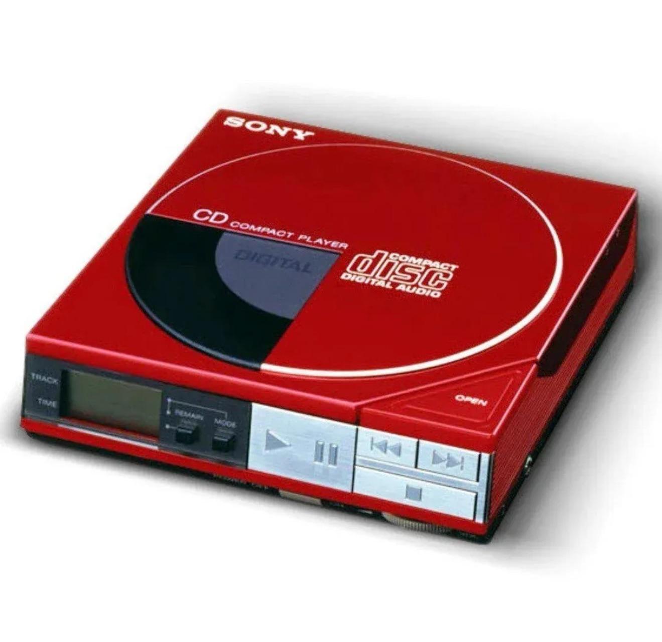 ソニーD-50。世界初のポータブルCDプレーヤー (1984) : r/DesignPorn