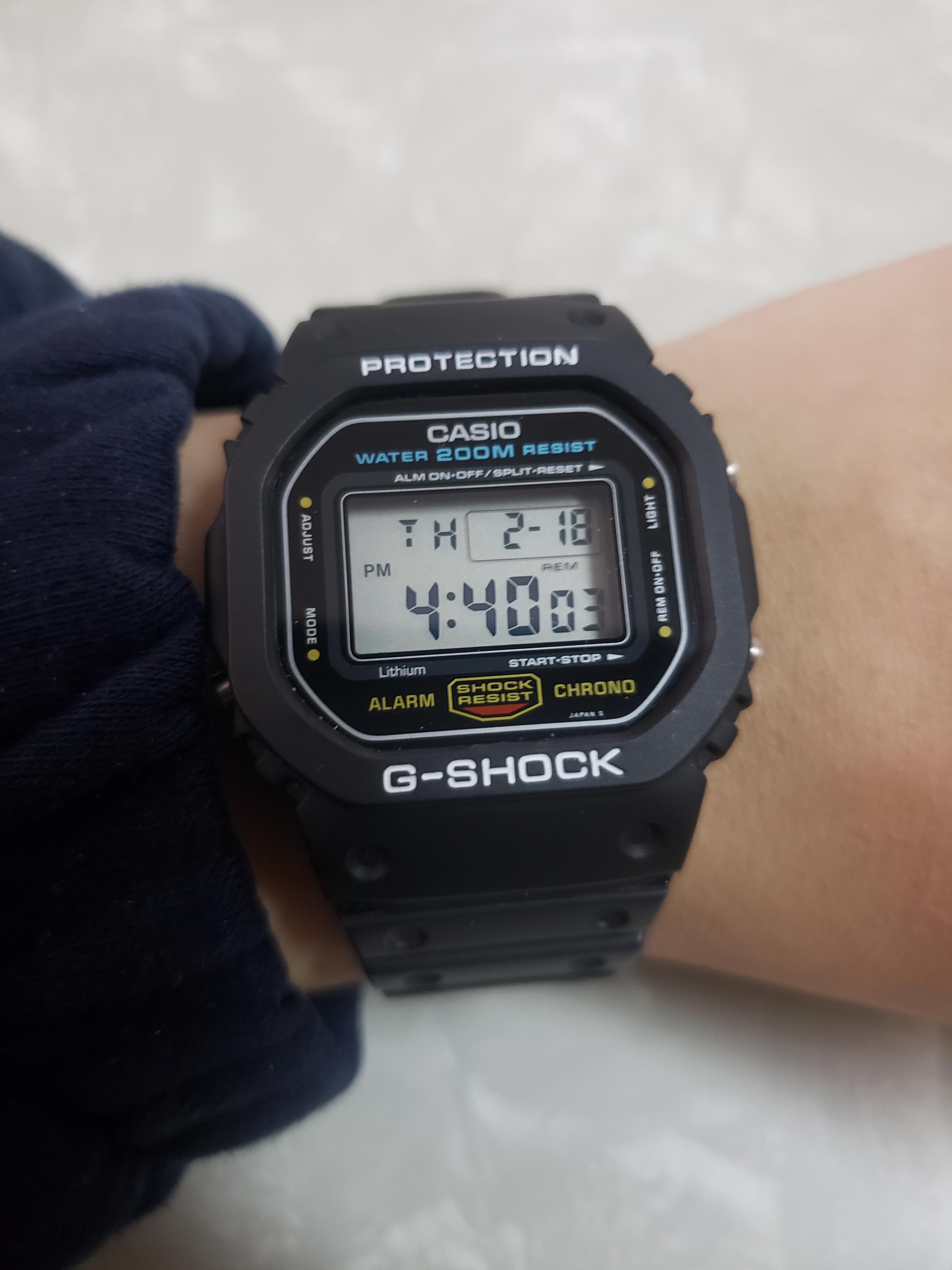 Question: The DW-5600C in the movie Speed does anyone know if they