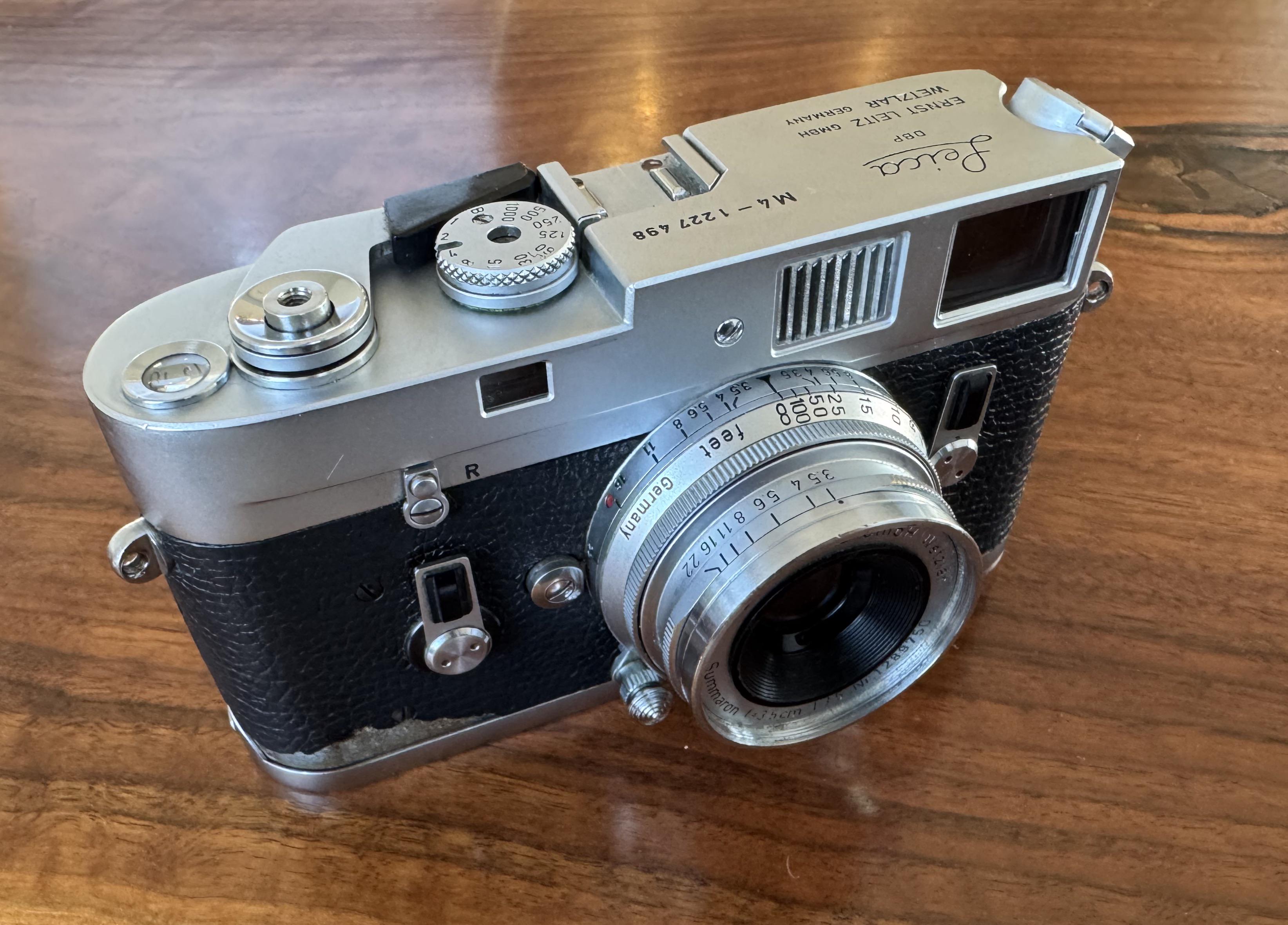 Summaron 35mm f/3.5 max aperture upgrades? : r/Leica