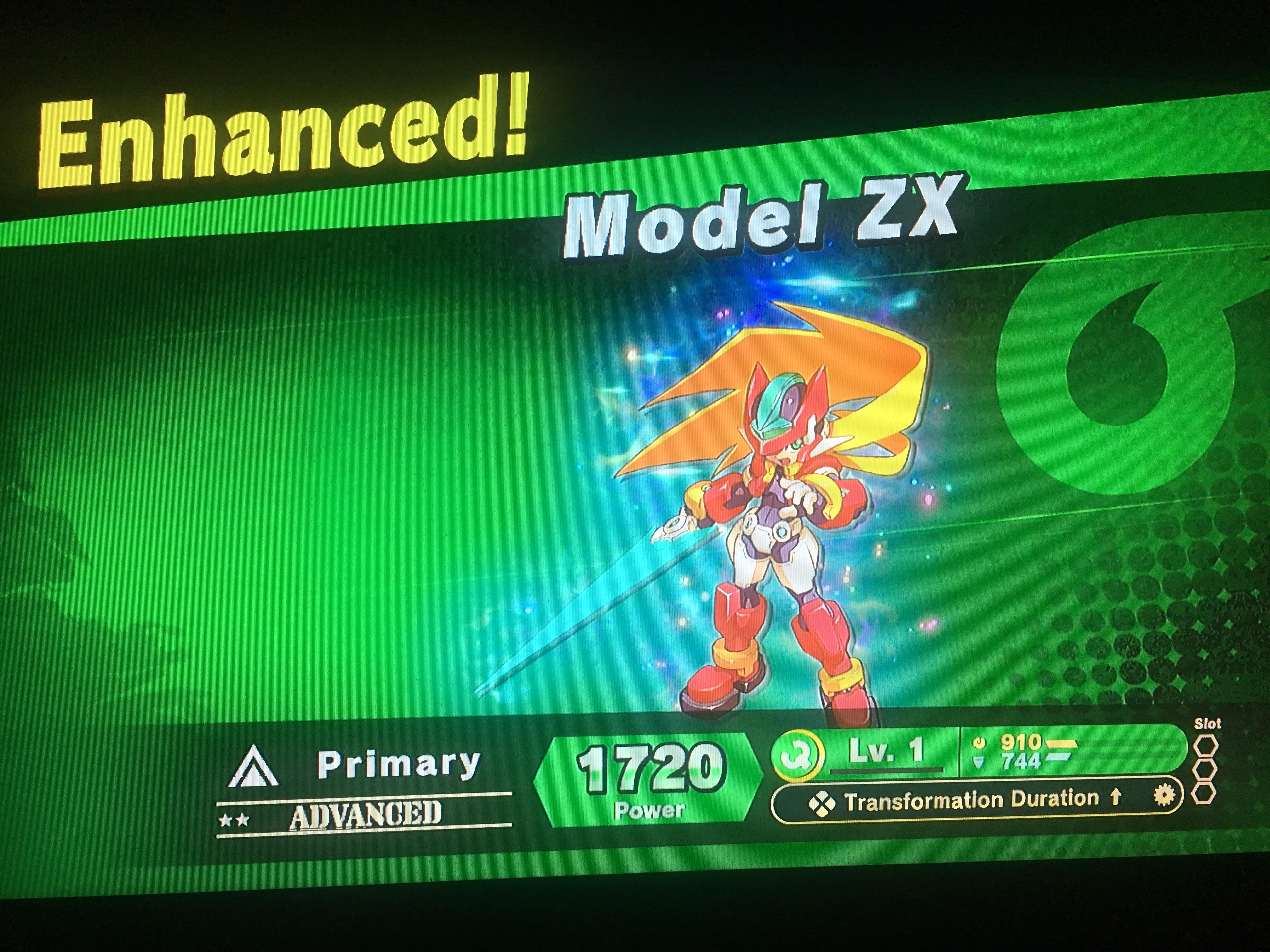 From model X into model ZX, gotta love this game. : r/Megaman