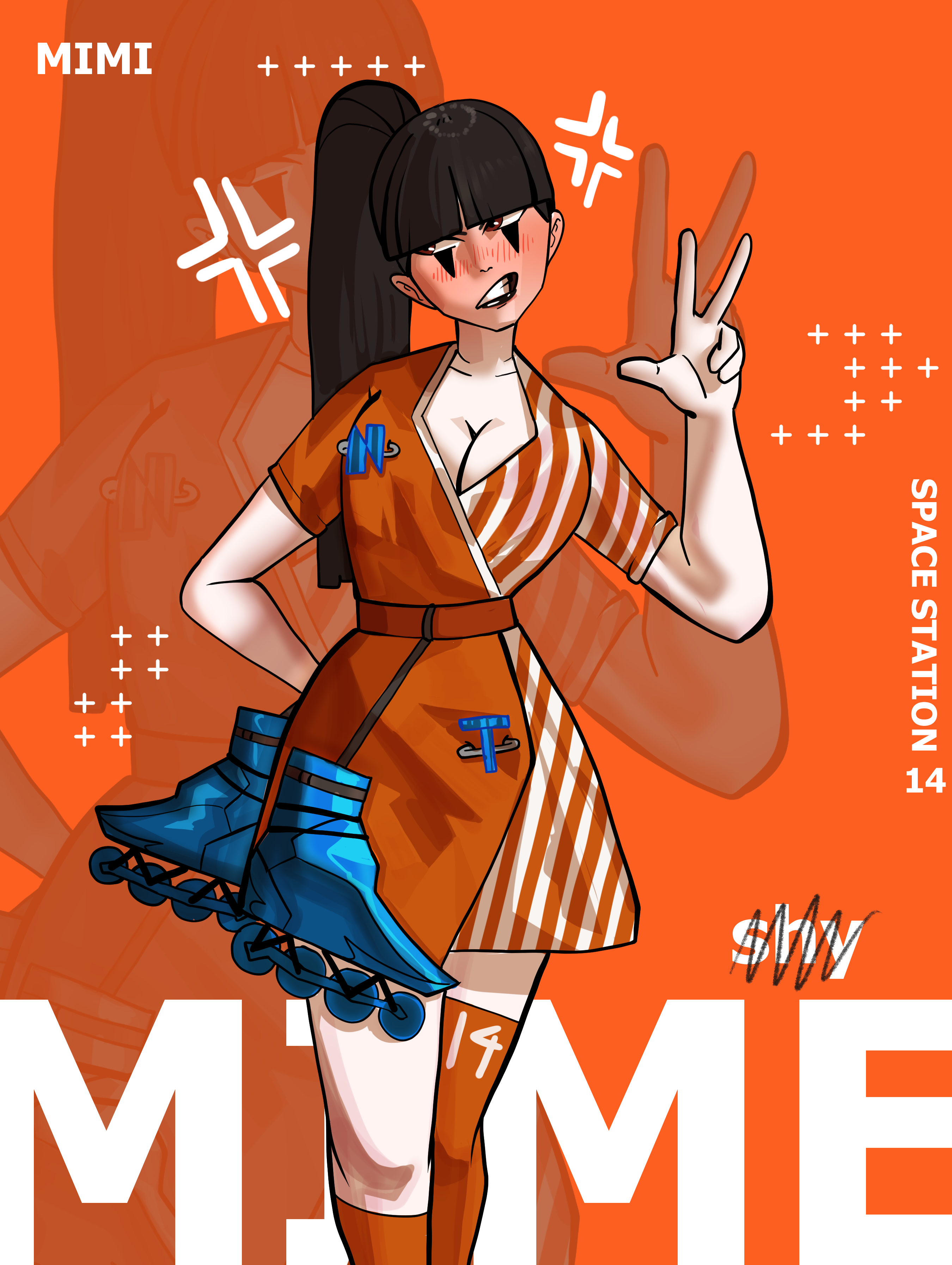 Mimi Waitress Poster : r/ss14