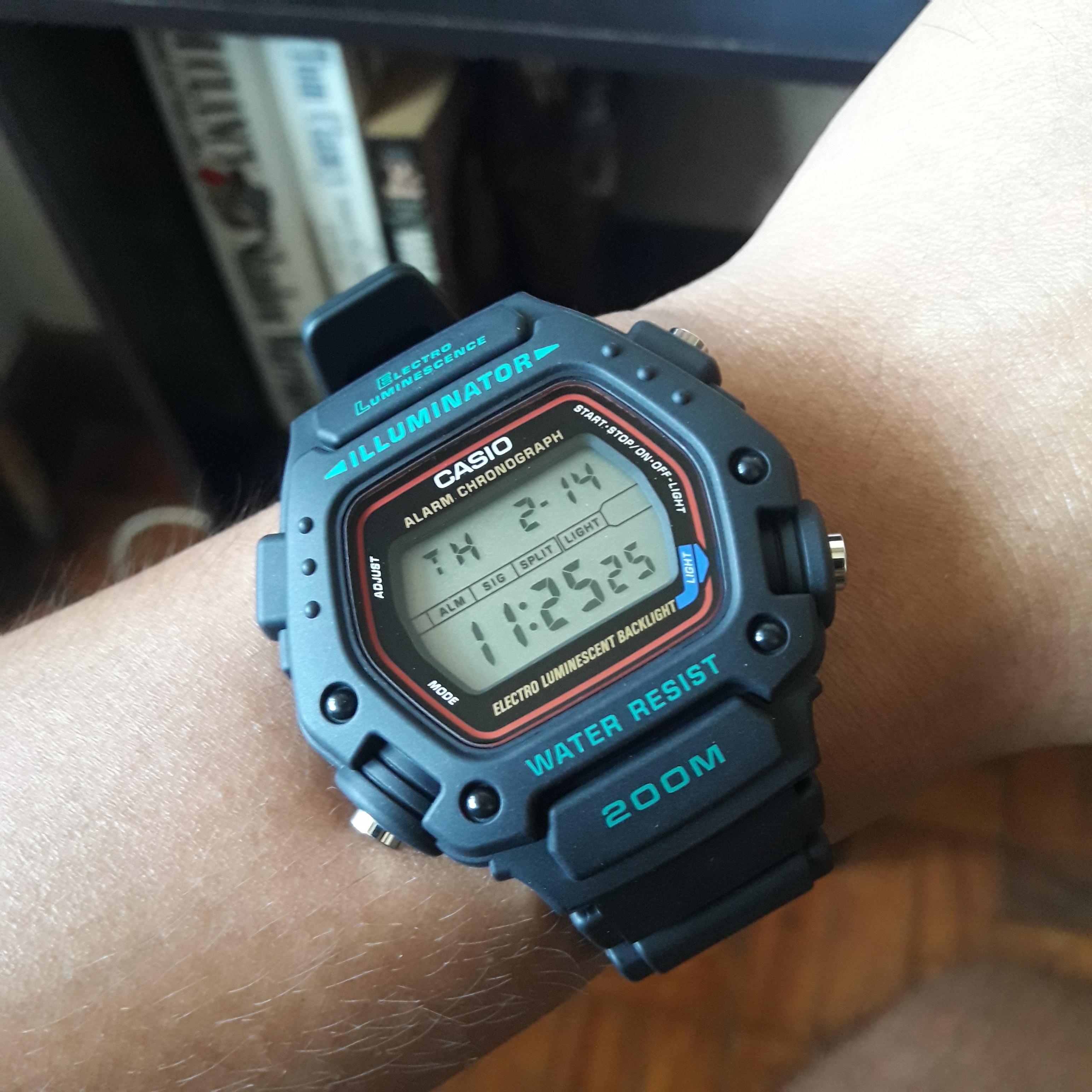 カシオ DW290。トム・クルーズがミッション：インポッシブル（1996年