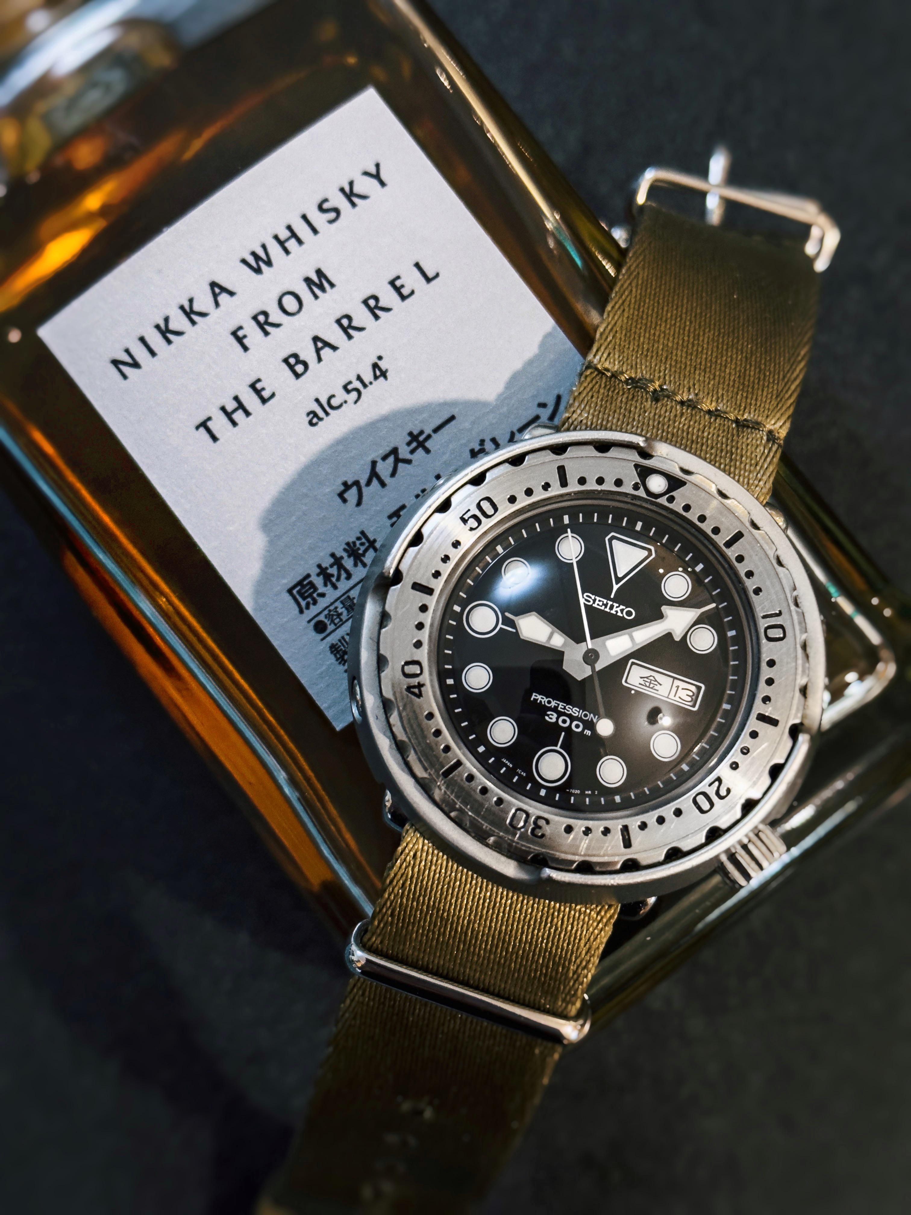 Seiko] SBBN007: Classic Tuna w/ a Crop Circle dial : r/Watches