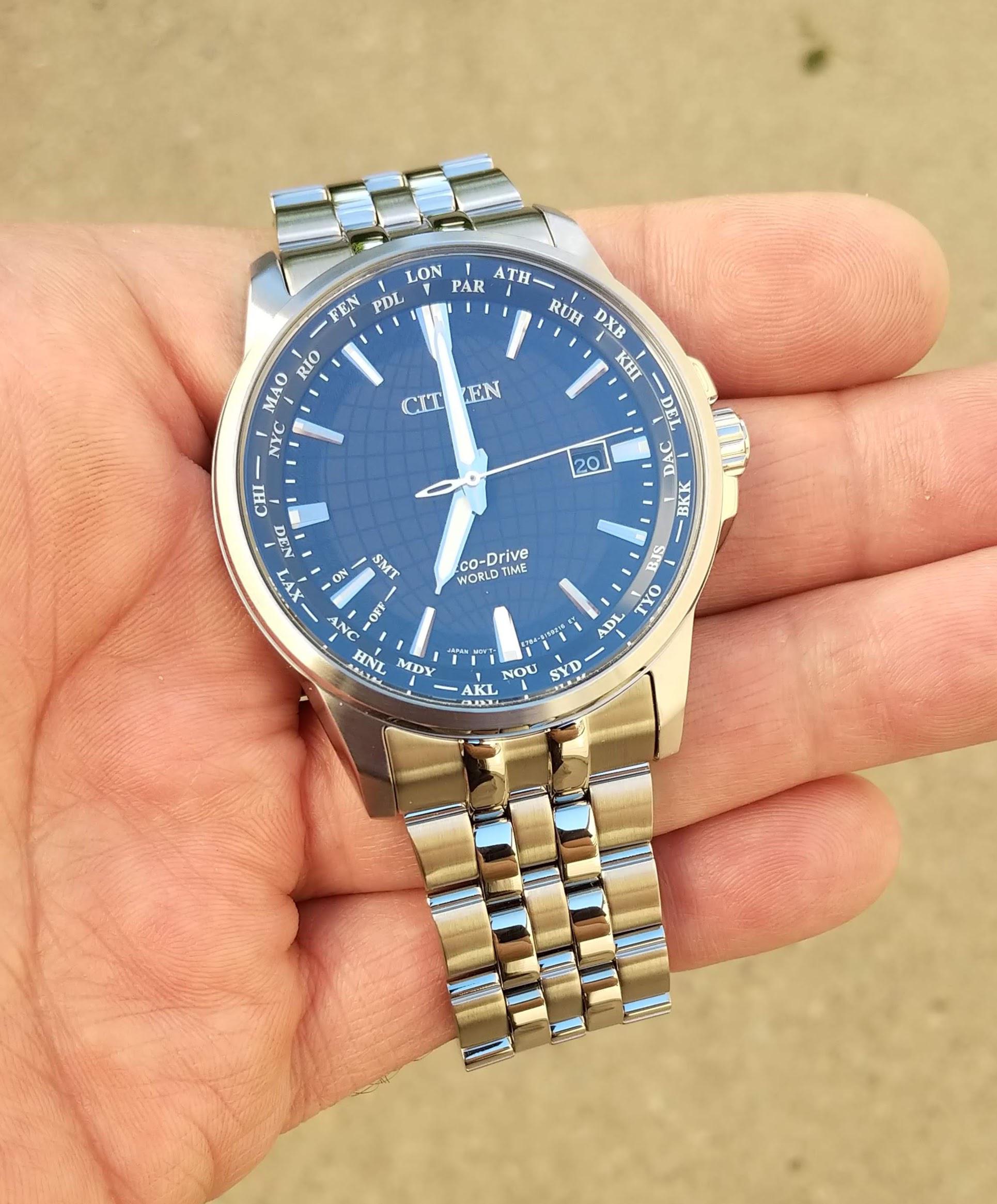 Citizen BX1000-57E World Time Perpetual] My new GADA watch : r