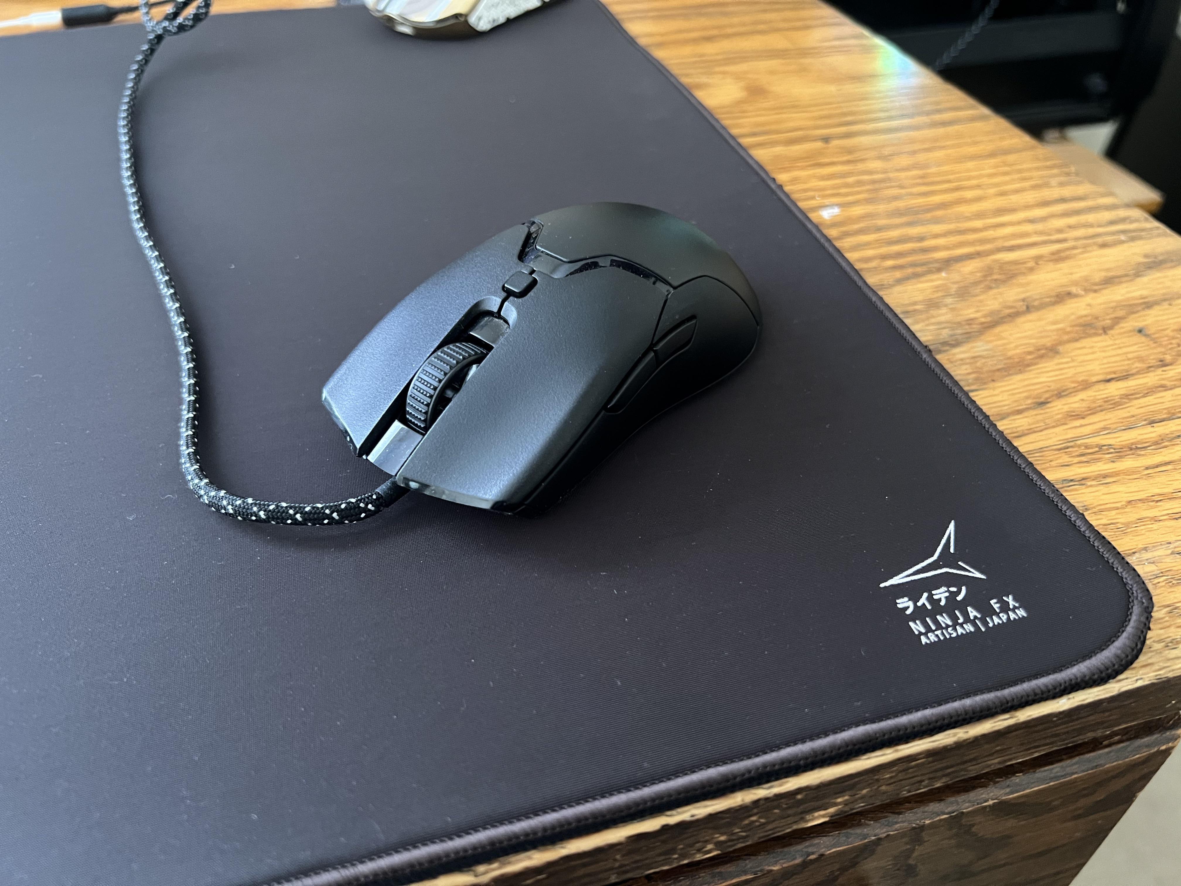 Just got my Artisan Raiden Xsoft First impressions : r/MousepadReview