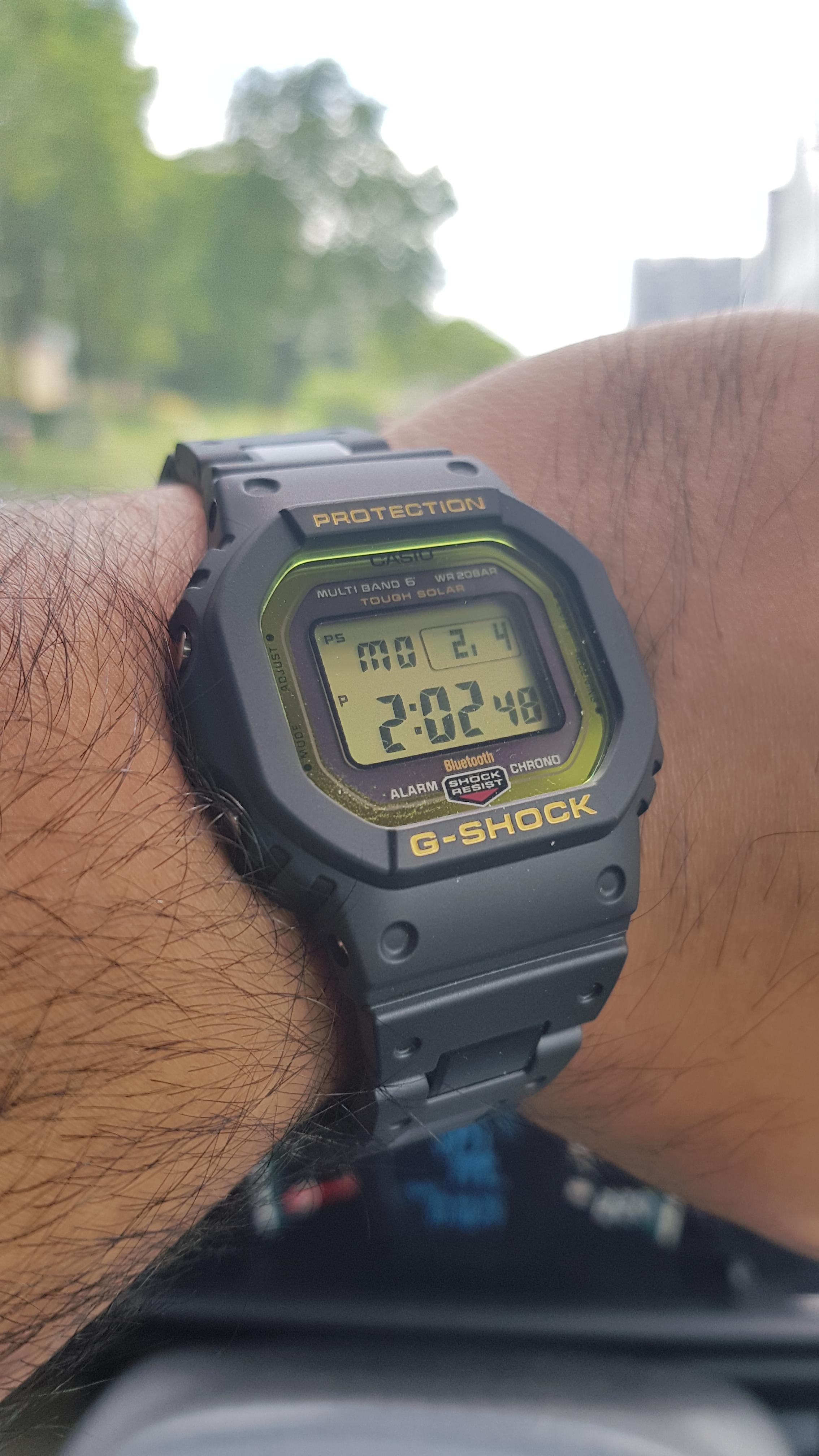 My first G-shock Square GW-B5600BC-1. : r/gshock