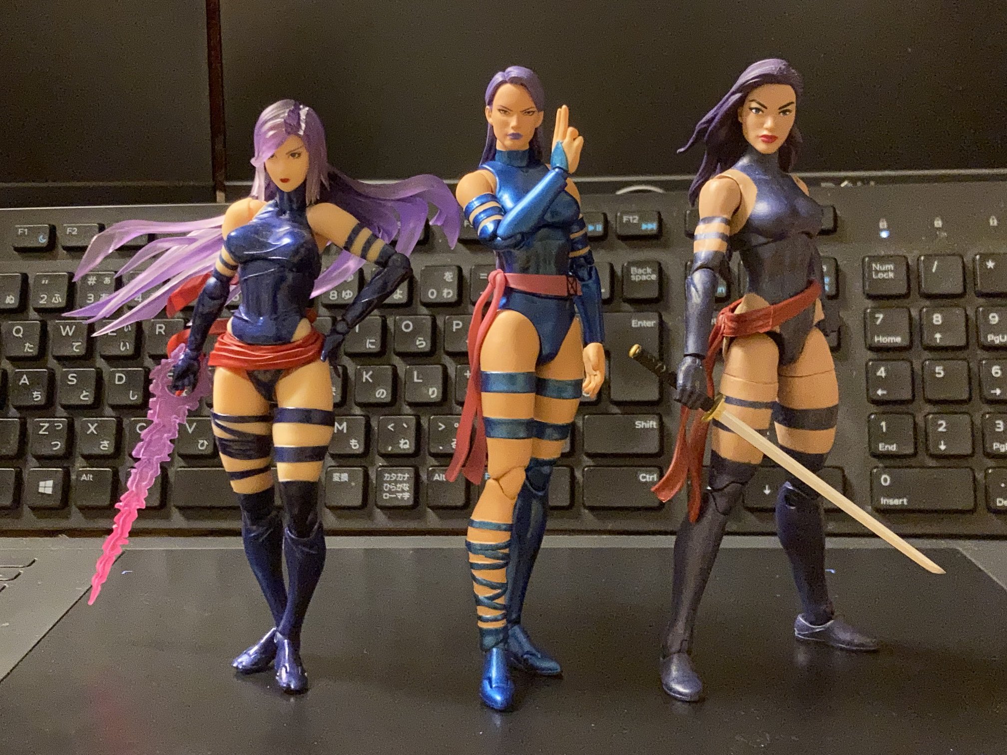 Mafex版サイロック、Marvel Legends版サイロック、そしてAmazing