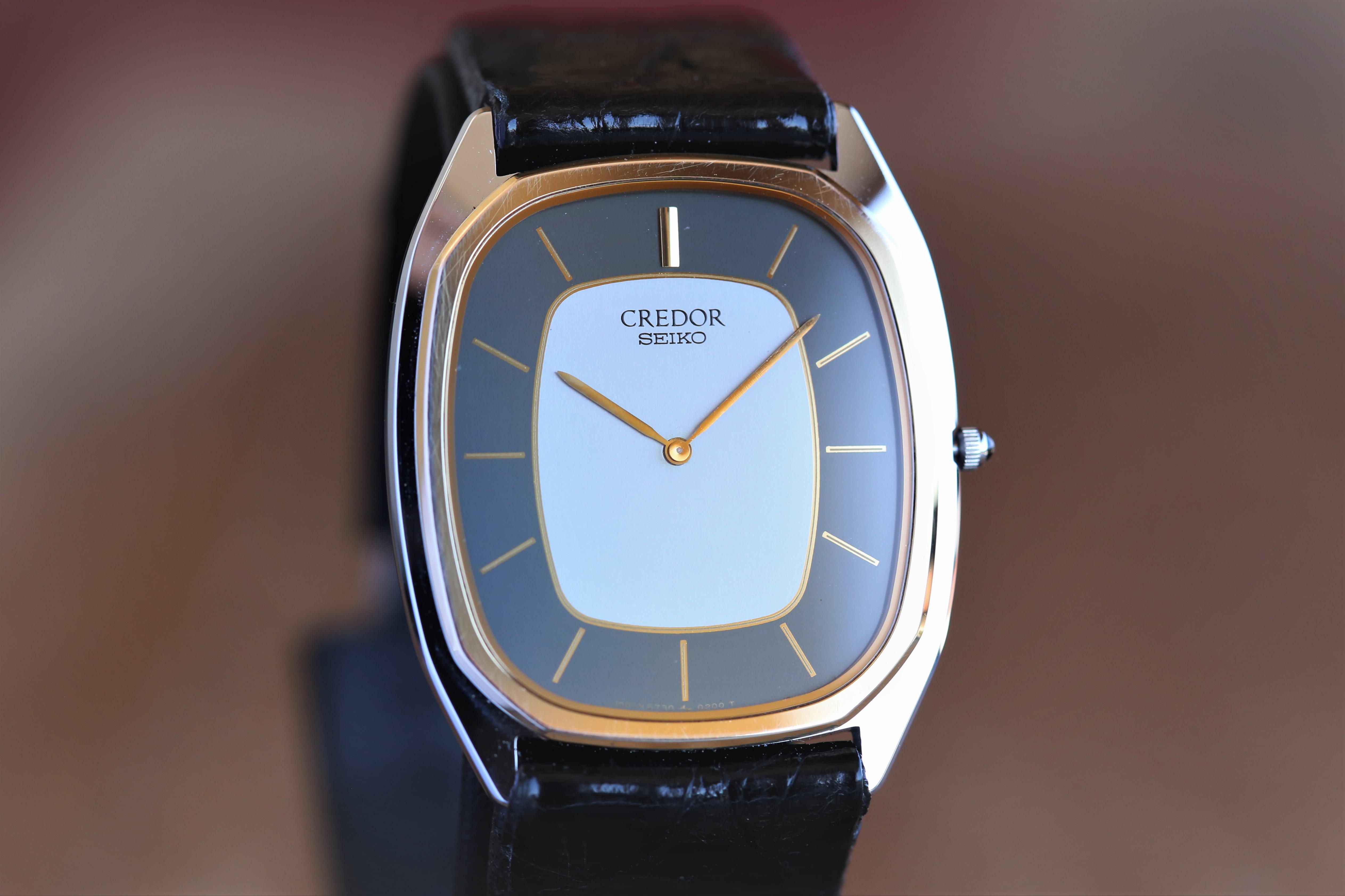WTS] Men's CREDOR 6730-5080 - 14k gold bezel, Onyx Crown, JDM : r