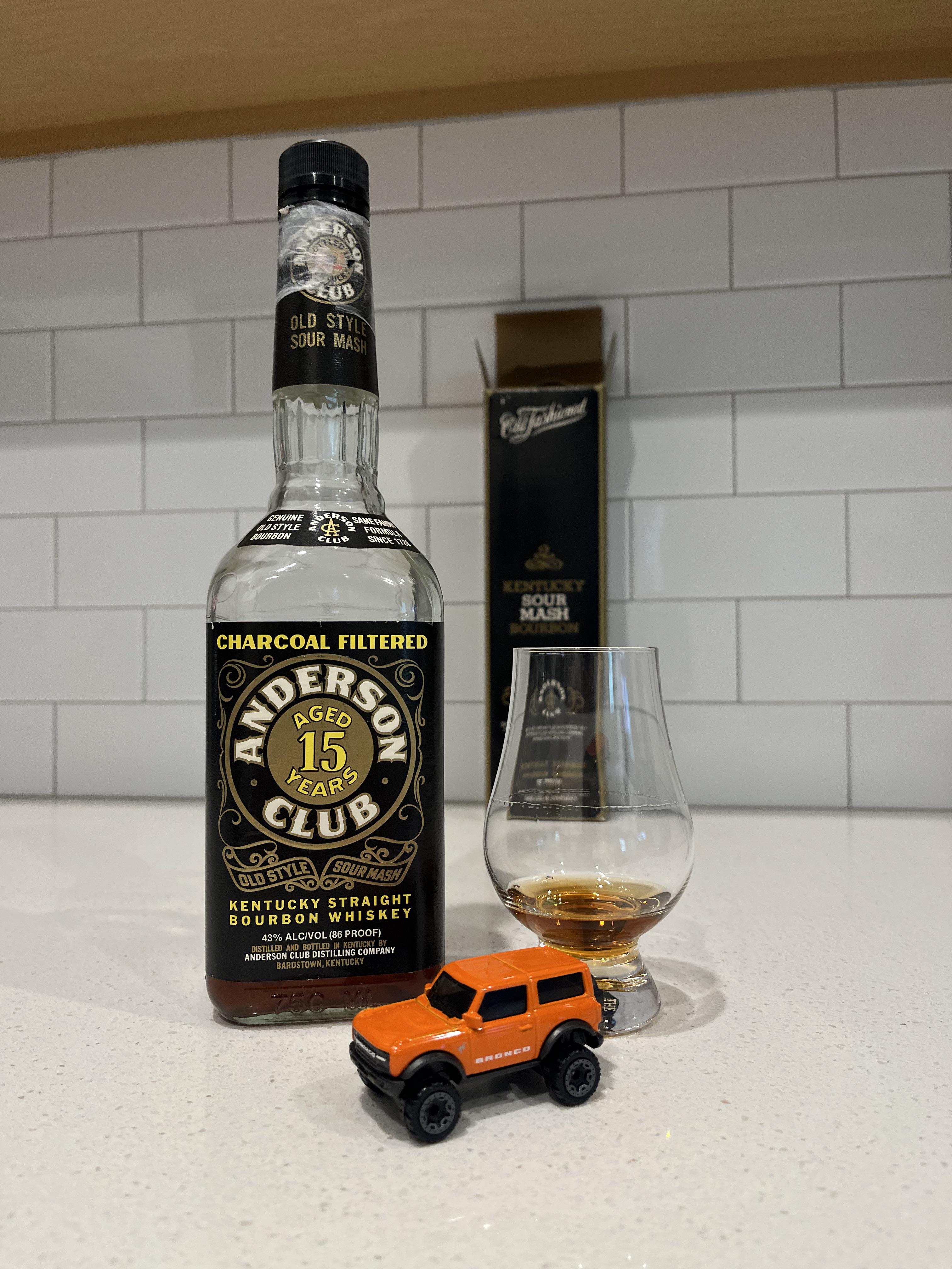 レビュー番号113：アンダーソンクラブ15年 1999 : r/bourbon