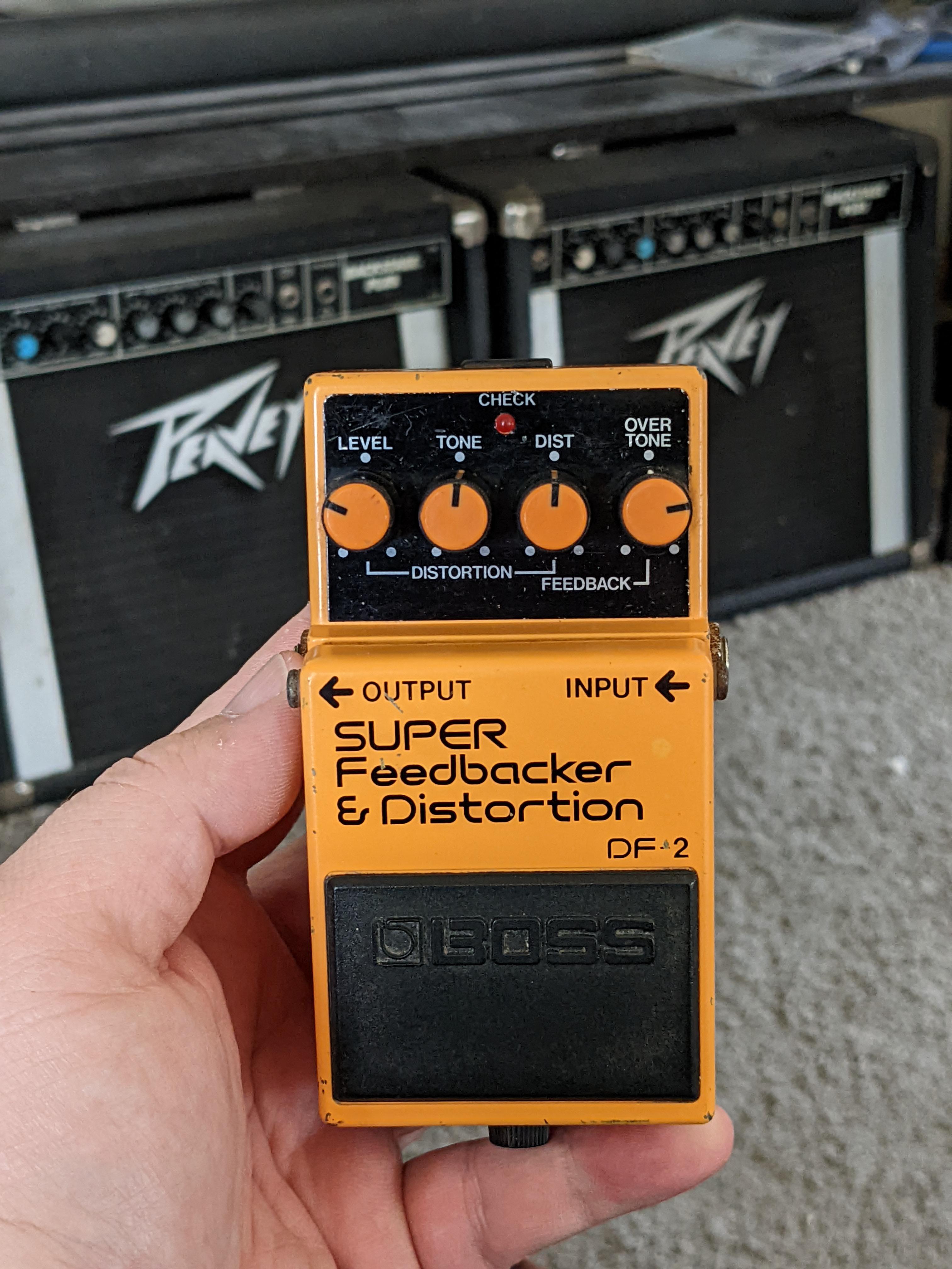 NPD 1990 Boss DF-2 スーパーフィードバッカー＆ディストーション : r
