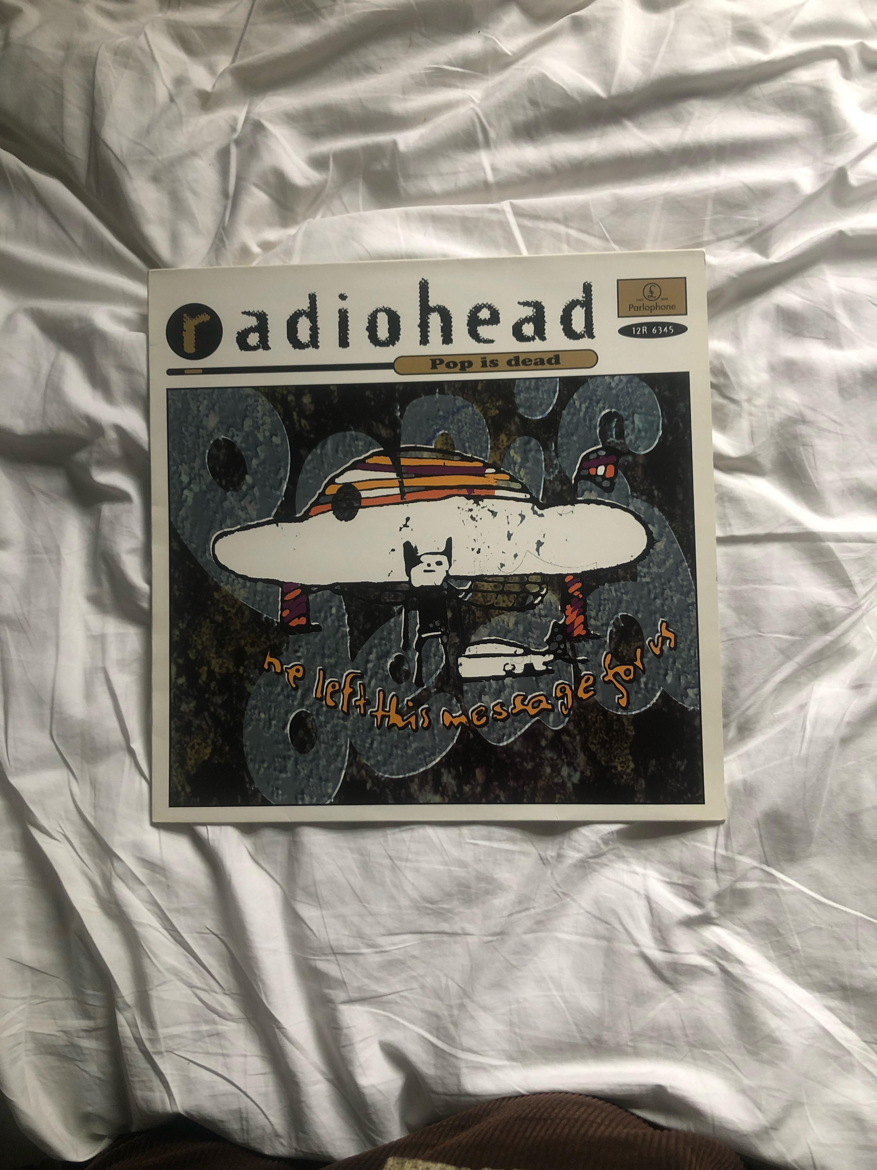 the peak of radiohead's discography finally in my collection : r