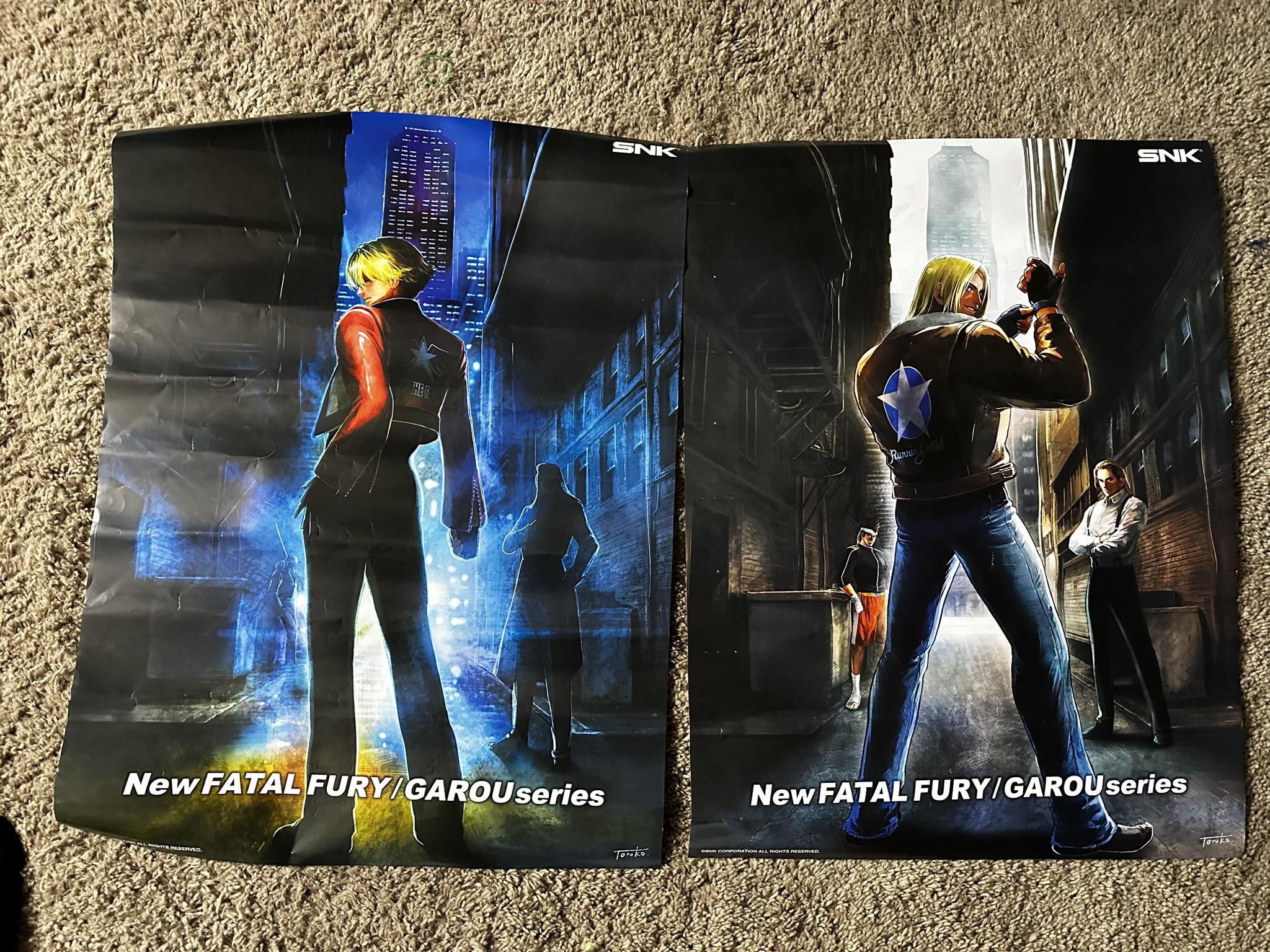 餓狼伝説 City of the Wolves」のポスター2枚。 : r/kof