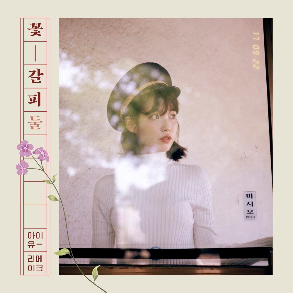 IU - 꽃갈피 둘 (A Flower Bookmark) (Album Cover) : r/kpop