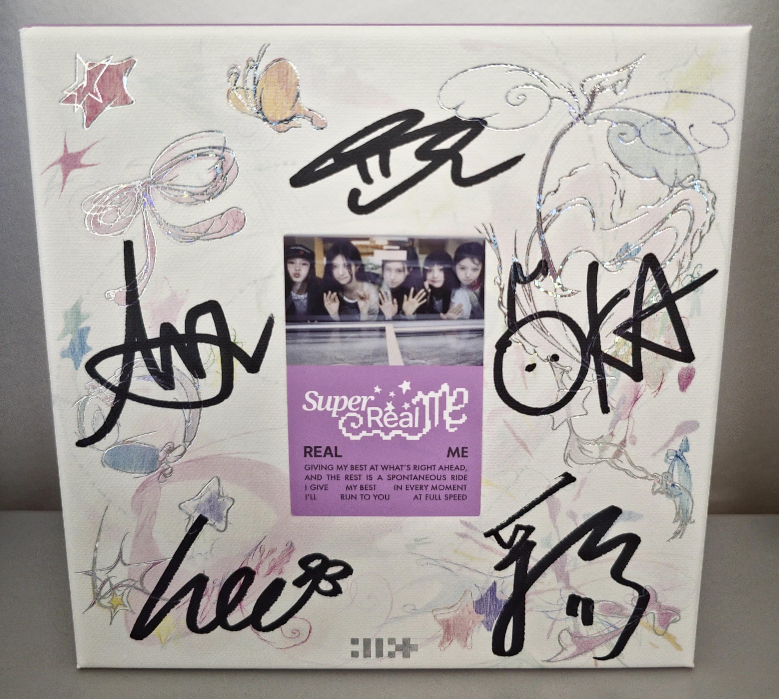サイン入り illit Super Real Me アルバム : r/kpopcollections