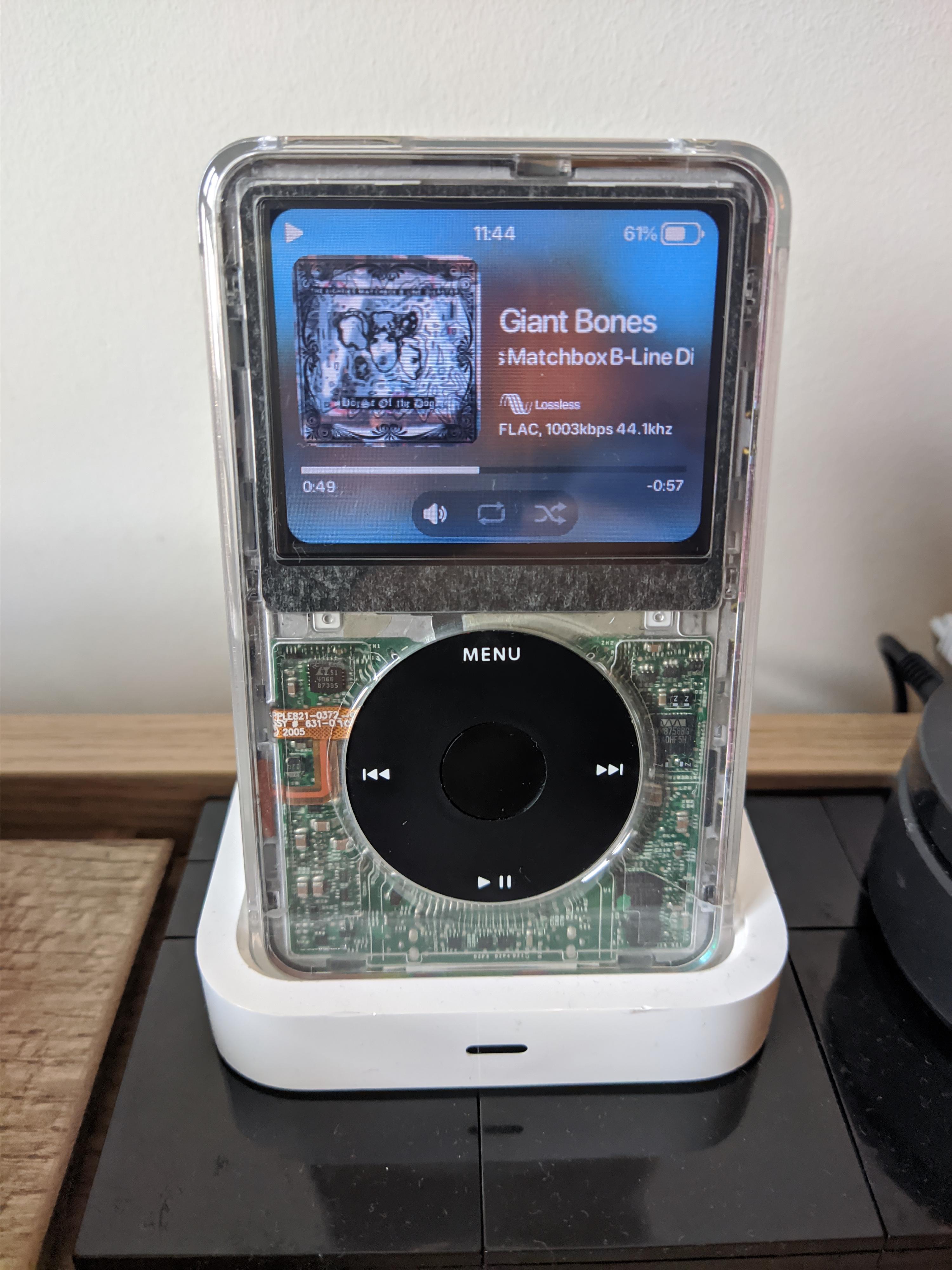 nesta2003】iPod Classic 第5世代 カスタムオーダー 第5世代の改造が完璧に
