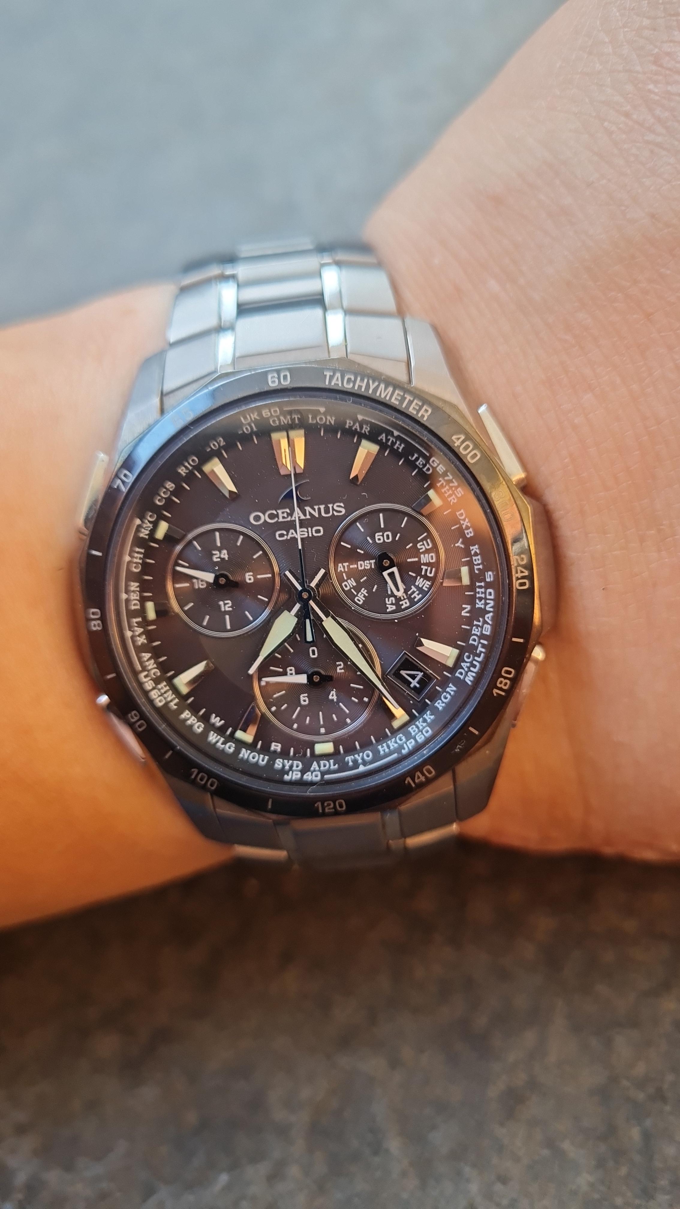 OCW-S1000 : r/Casio_Oceanus