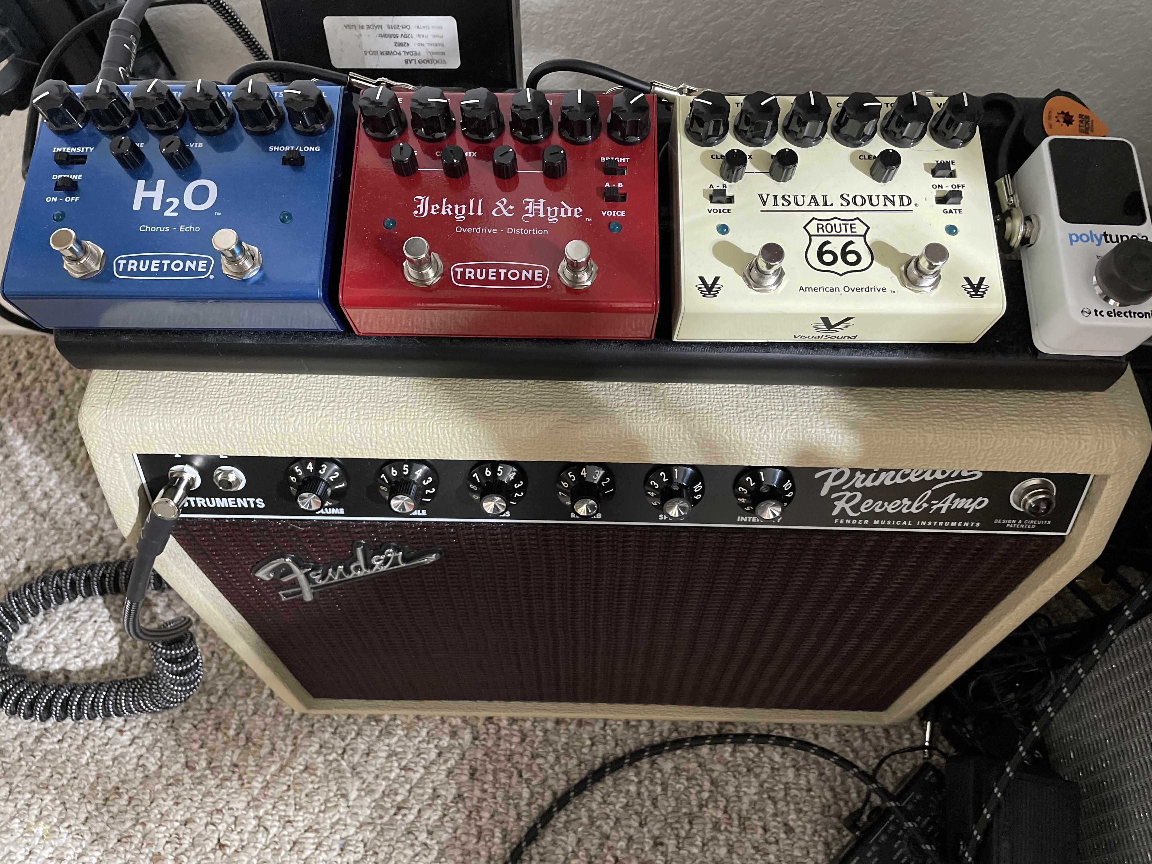 Visual Sound (Truetone) for the easiest portable rig! : r/guitarpedals
