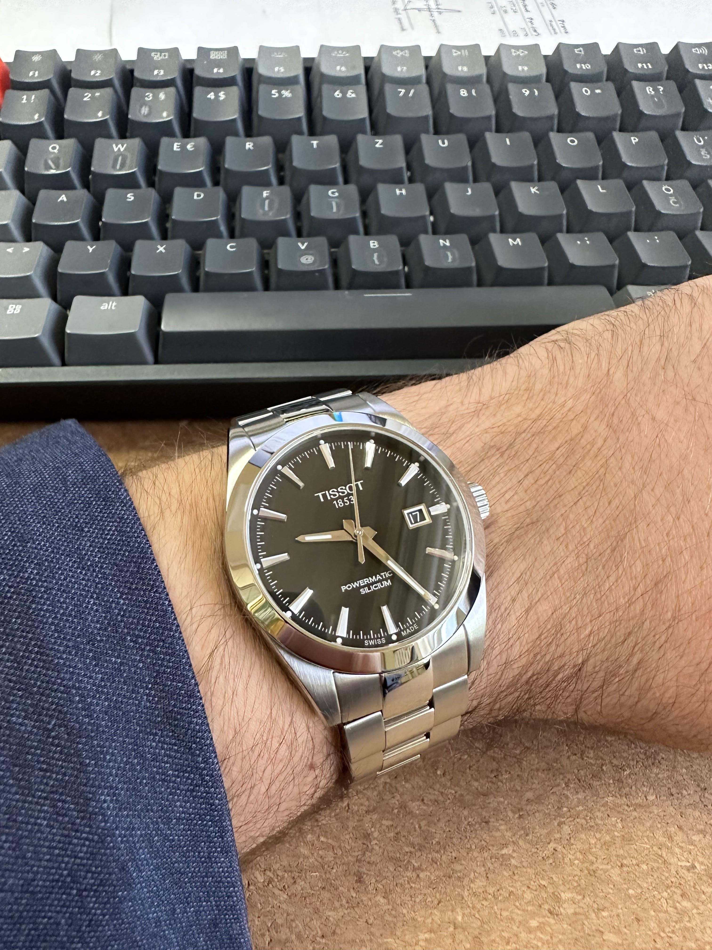Tissot] ジェントルマン パワーマティック 80 シリシウム : r/Watches