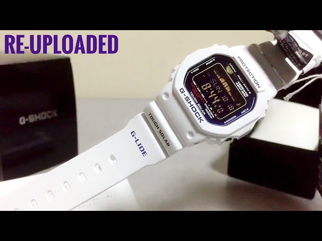 Solar-Waceptor G-Lide GWX-5600C-7JF G-Shock watch unboxing