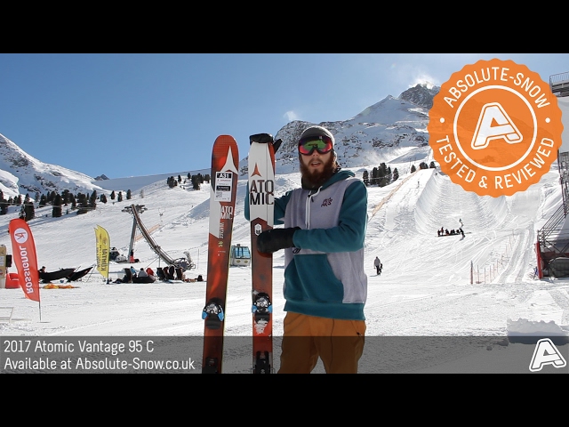 2016 / 2017 | Atomic Vantage 95 C Ski | Video Review - YouTube