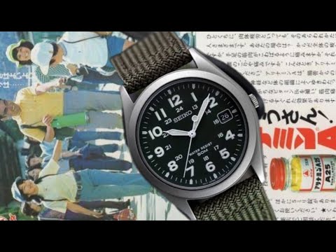 sbca001 seiko military watch 7N42-8260 Hamilton khaki timex camper