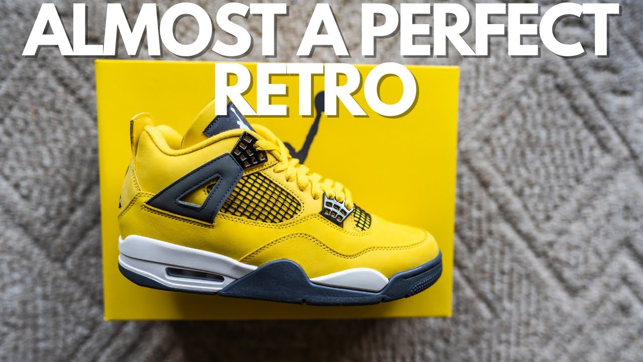 This Years Best Retro Air Jordan | Air Jordan 4 Lightning review