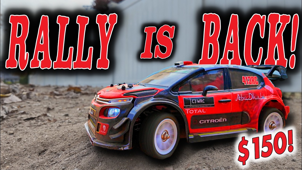 MJX HyperGo 14303 1/14 Citroen C3WRC Brushless Rally Car Unboxing