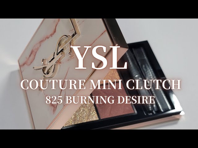 YSL2025秋コスメ】クチュールミニクラッチ／825 バーニングデザイア