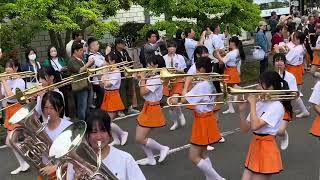 万博記念公園 ローズEXPO 京都橘高校吹奏楽部 - YouTube