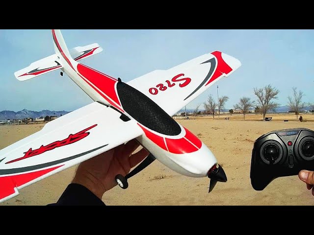 OMPHobby Sunnysky S720 Brushless Four Channel Stunt Trainer Plane
