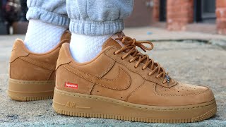 The “Wheat” Supreme x Nike Air Force 1 is the Most New York