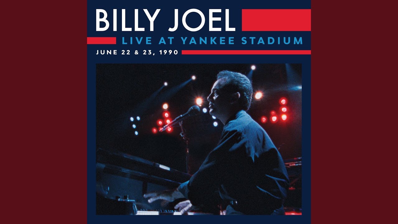 Piano Man (Live at Yankee Stadium, Bronx, NY - June 1990) - YouTube