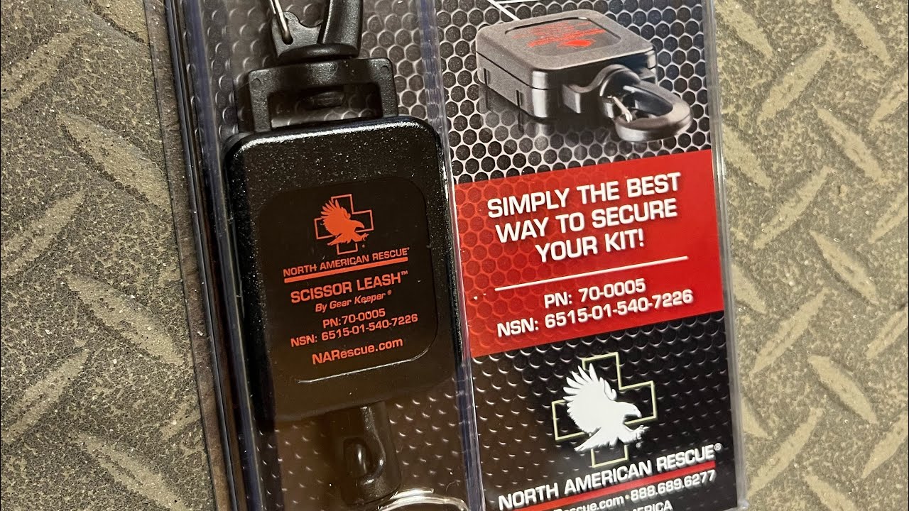 North American Rescue Scissor Leash - YouTube