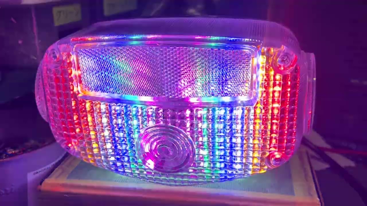 GS400 流れるテール 流星テール LED - YouTube