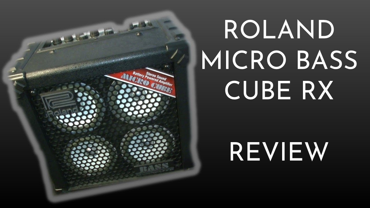 Roland Micro Bass Cube RX - Amp Review - YouTube