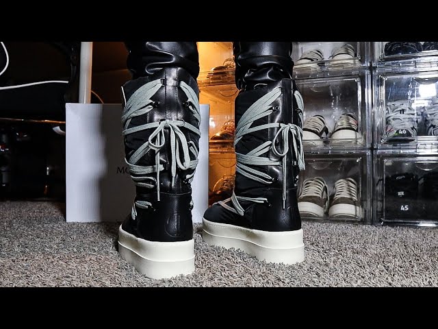 Moncler x Rick Owens Bigrocks Boots | Unboxing & On Foot Review