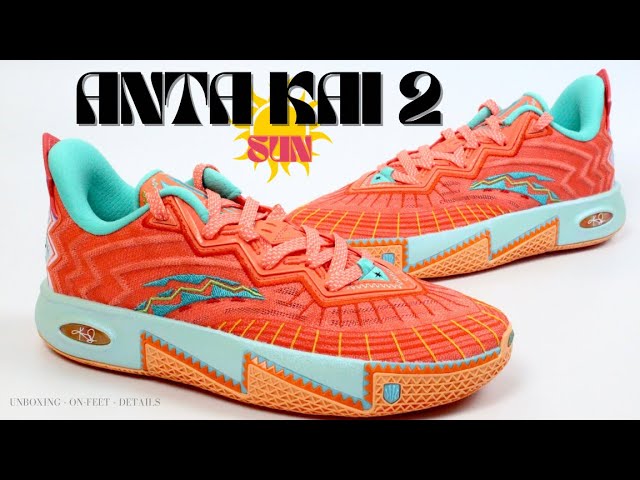 Anta Kai 2 « Sun » | Unboxing, on-feet, details - YouTube