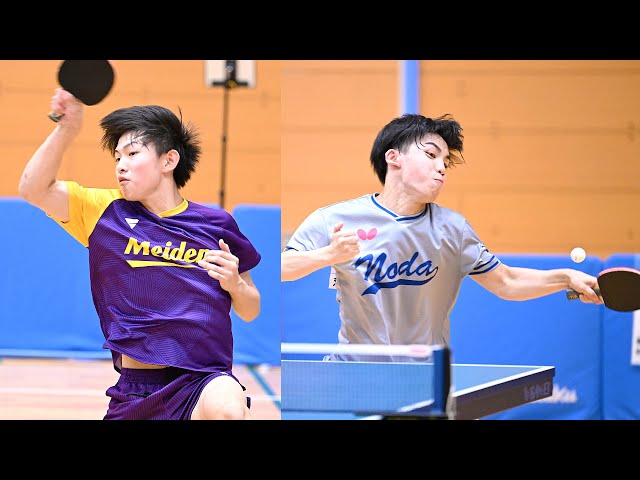 第55回全国中学校卓球大会ハイライト｜男子団体 準決勝 愛工大名電 対