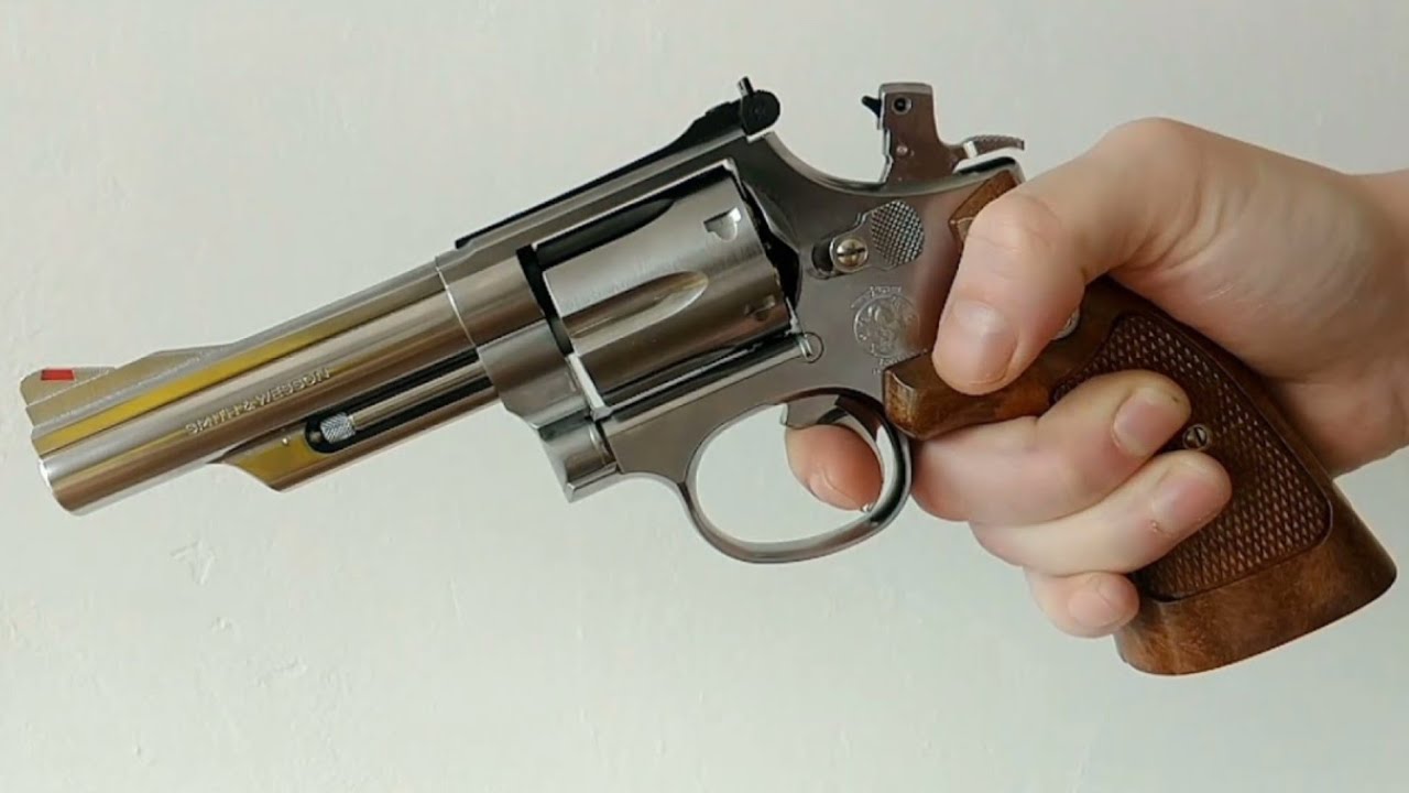 Tanaka Smith & Wesson S&W M66 Combat Magnum Shooting (Quick Take