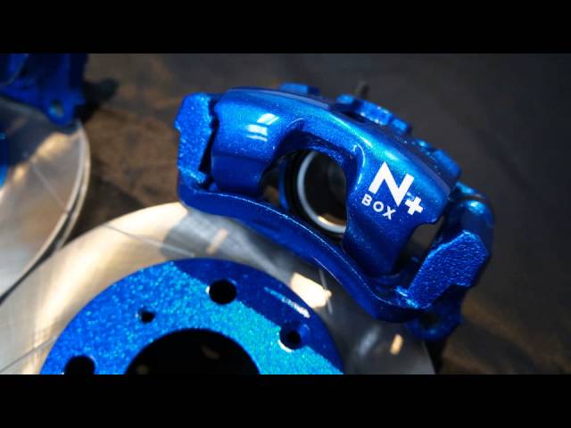 honda ホンダ N-BOX純正キャリパー、ローター塗 - YouTube