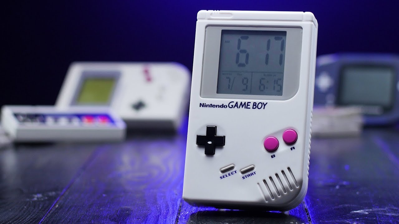 Game Boy Alarm Clock | Paladone - YouTube