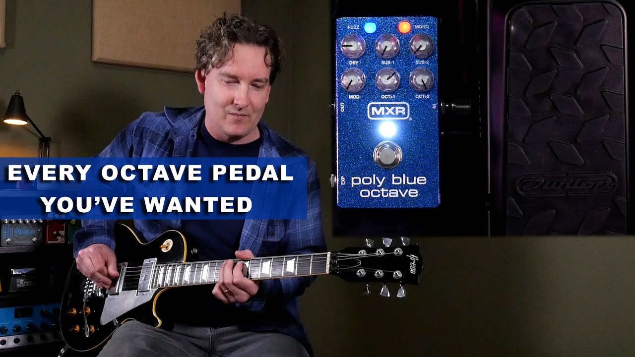 MXR Poly Blue Octave with Fuzz and Modulation! - YouTube