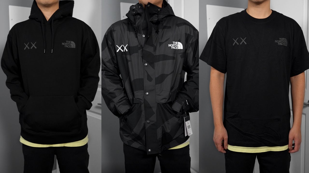 Kaws x The North Face Collection: Try On and Sizing Review - YouTube