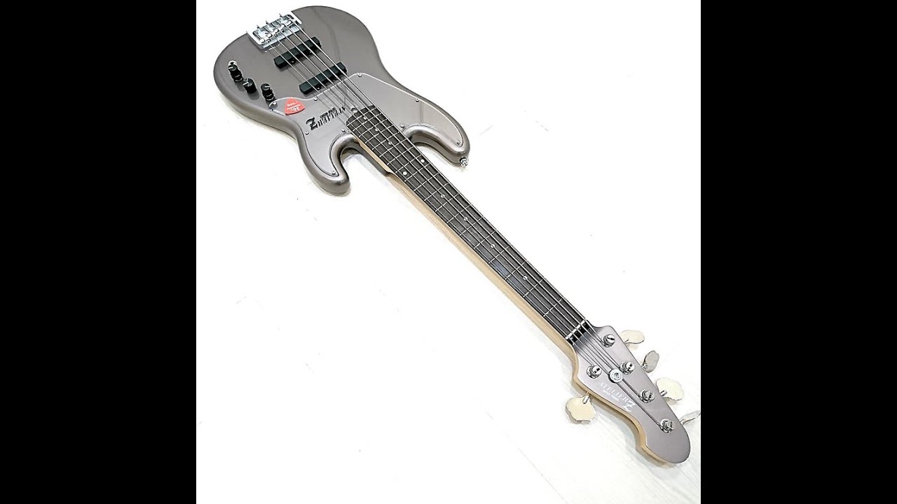 Atelier Z ZPO5 JR Short Scale Pro 5 String Active Bass! BASS DEMO