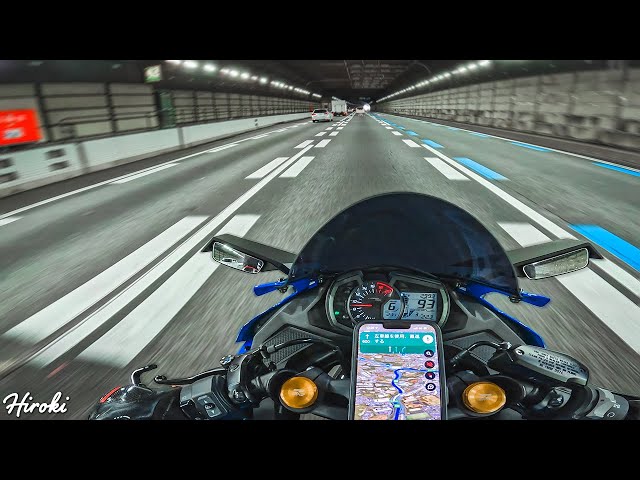 I went on a long-awaited tour and revved up the ZX-25R! - YouTube