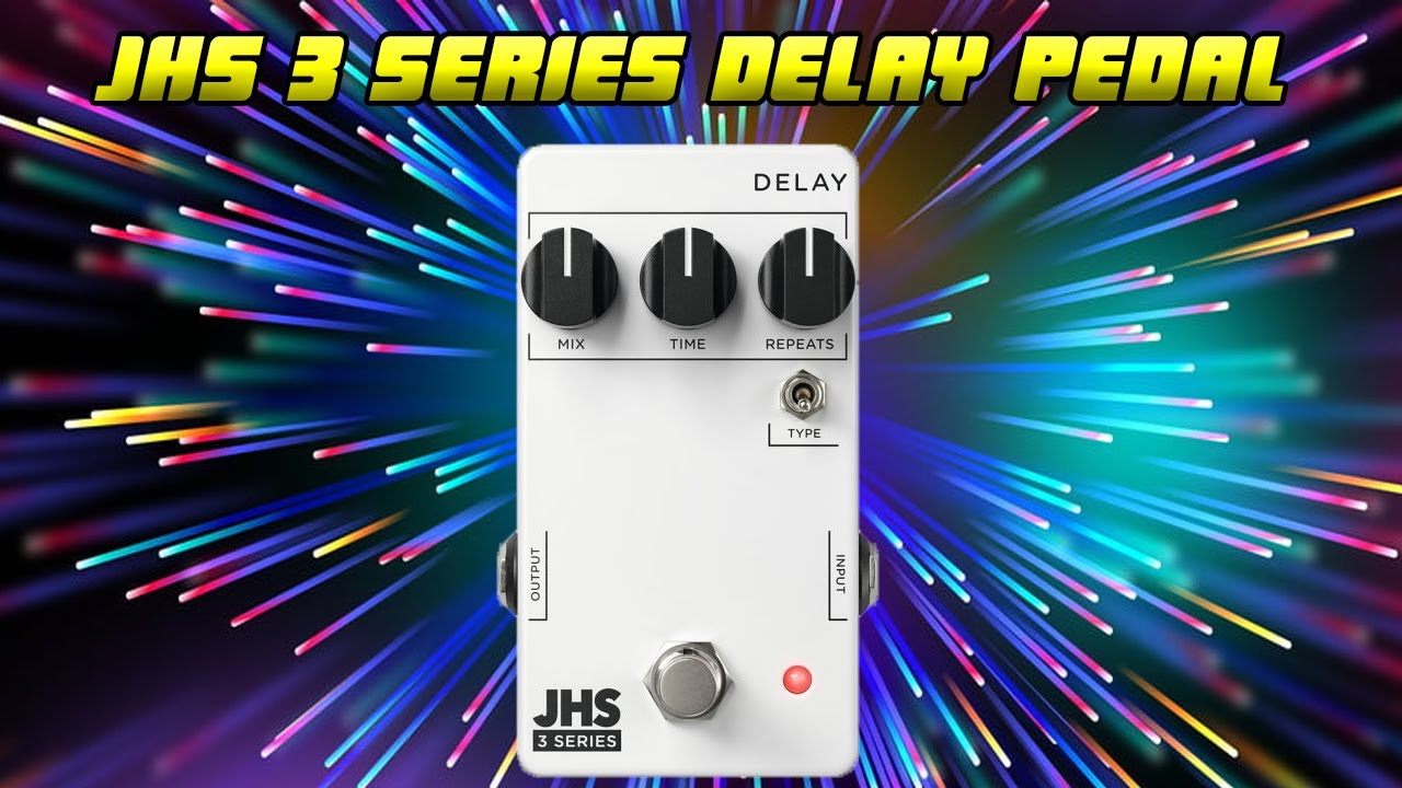 NEW! JHS 3 Series Delay Pedal - YouTube