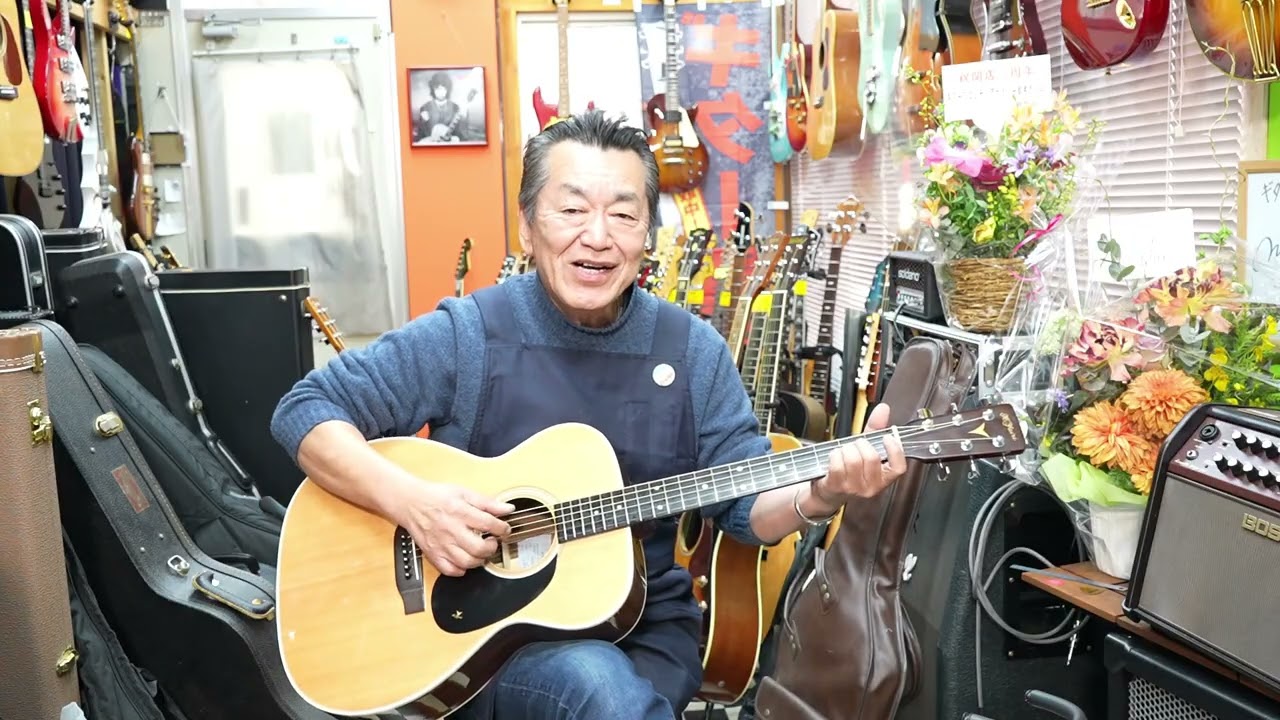 YAMAHA LA-27 1983 Japanese-made all-solid wood model - YouTube