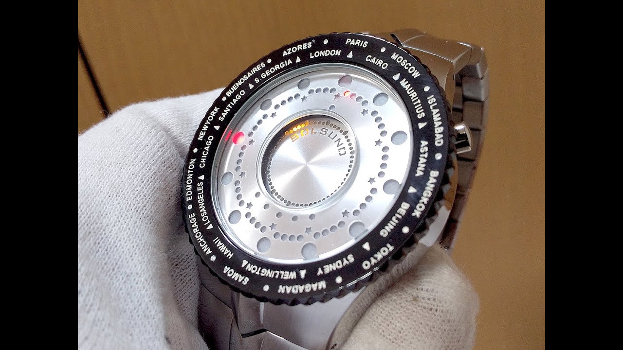 SOLSUNO SOLW 700R LED Digital Watch - YouTube