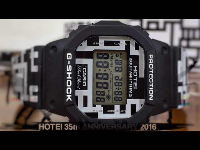 G-Shock 2017 DW-5600HT-1JR Tomoyasu Hotei 35th Anniversary